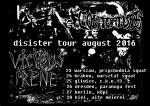 Disister Tour Dates&nbsp;2016